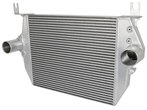 BladeRunner GT Series Intercooler Kit w/ Tubes Black Ford Diesel Trucks 03-07 V8-6.0L (td) aFe Power