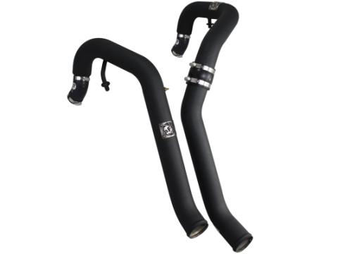 BladeRunner 2-1/2 Inch Aluminum Hot Charge Pipe Black Ford F-150 11-14 V6-3.5L (tt) aFe Power