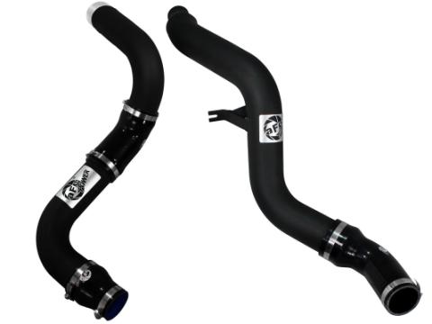 BladeRunner 3 Inch Aluminum Hot and Cold Charge Pipe Kit Black Dodge Ram 1500 EcoDiesel 14-18 V6-3.0L (td) aFe Power