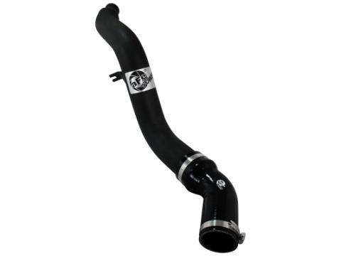 BladeRunner 3 Inch Aluminum Hot Charge Pipe Black Dodge Ram 1500 EcoDiesel 14-18 V6-3.0L (td) aFe Power