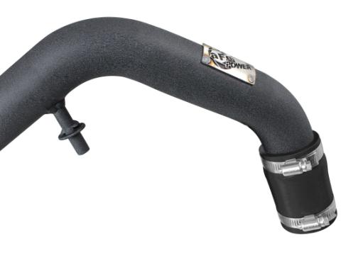 BladeRunner 3 Inch Aluminum Hot Charge Pipe Black Ford F-150 15-19 V6-2.7L (tt) aFe Power