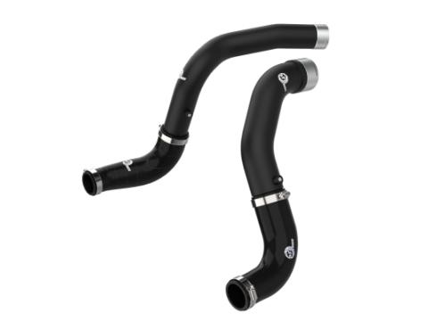 BladeRunner 3 Inch Aluminum Hot and Cold Charge Pipe Kit Black Jeep Wrangler (Jl) 20-23 V6-3.0L (td) EcoDiesel aFe Power