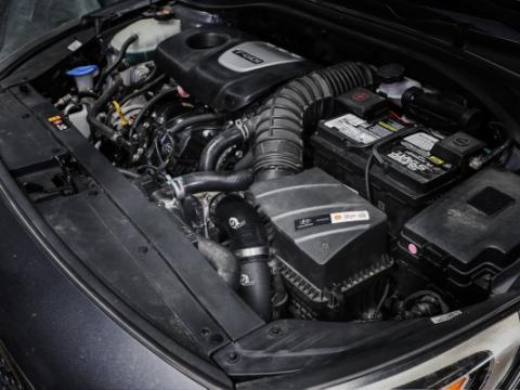 BladeRunner 2-1/2 Inch Aluminum Cold Charge Pipe Black Hyundai Elantra/Elantra GT/i30 17-25 L4-1.6L (t) aFe Power