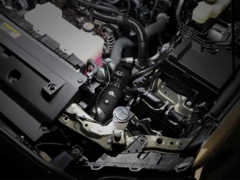 BladeRunner Aluminum Hot and Cold Charge Pipe Kit Black Toyota Tacoma 24-26 L4-2.4L (t) aFe Power