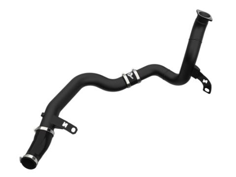 BladeRunner 2-1/4 Inch to 2-1/2 Inch Aluminum Hot Charge Pipe Black Hyundai Veloster N 19-22 L4-2.0L (t) Mt aFe Power