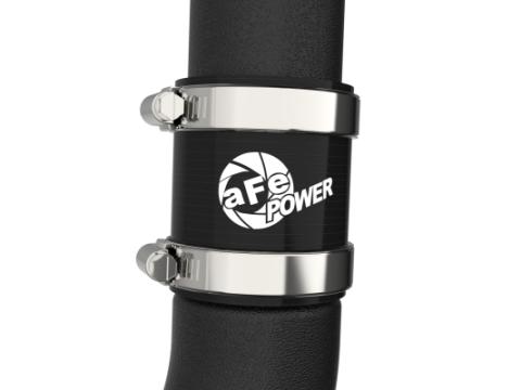 BladeRunner 2-1/4 Inch to 2-1/2 Inch Aluminum Hot Charge Pipe Black Hyundai Veloster N 19-22 L4-2.0L (t) Mt aFe Power