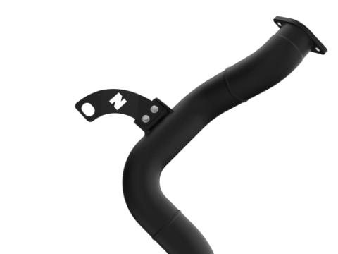 BladeRunner 2-1/4 Inch to 2-1/2 Inch Aluminum Hot Charge Pipe Black Hyundai Veloster N 19-22 L4-2.0L (t) Mt aFe Power