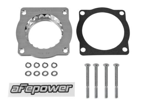 Silver Bullet Throttle Body Spacer Kit BMW 545i/550i/645Ci/650i/750i (E60/63/64) 04-10 /X5 (E53) 06-08 V8-4.4/4.8L (N62) aFe Power
