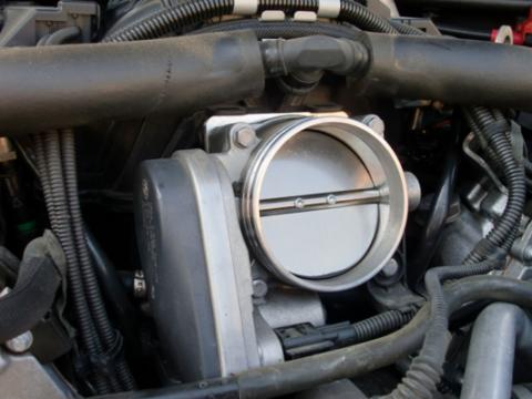 Silver Bullet Throttle Body Spacer Kit BMW 545i/550i/645Ci/650i/750i (E60/63/64) 04-10 /X5 (E53) 06-08 V8-4.4/4.8L (N62) aFe Power