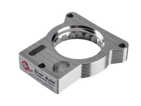 Silver Bullet Throttle Body Spacer Kit GM Trucks 2500/3500 96-00 V8-7.4L/01-07 V8-8.1L aFe Power