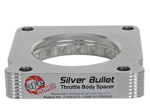 Silver Bullet Throttle Body Spacer Kit Nissan Patrol (Y61) 01-16 L6-4.8L w/ MT (non-US) aFe Power