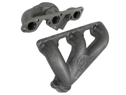 BladeRunner Ported Ductile Iron Exhaust Manifold Jeep Wrangler (JK) 07-11 V6-3.8L aFe Power