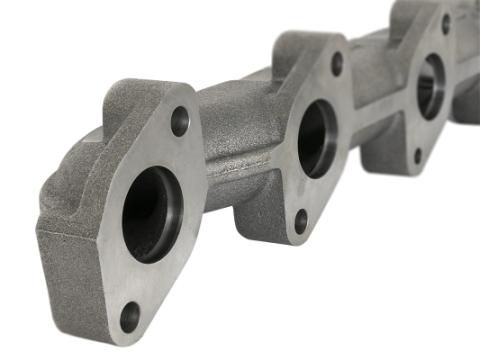 BladeRunner Ported Ductile Iron Exhaust Manifold Ford Diesel Trucks 08-10 V8-6.4L (td) aFe Power