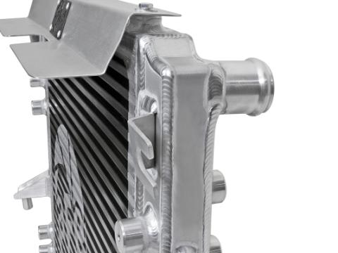 BladeRunner GT Series Bar and Plate Radiator w/ Hoses Jeep Wrangler (JK) 12-18 V6-3.6L aFe Power