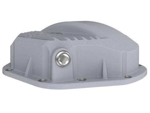 Street Series Rear Differential Cover Raw w/ Machined Fins Dodge Diesel Trucks 94-02 / Ford Diesel Trucks 99-07 aFe Power