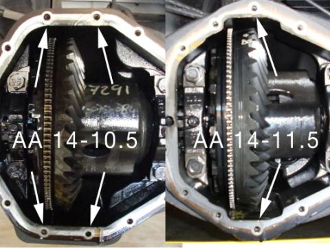 Pro Series Rear Differential Cover Kit Black w/ Machined Fins &amp; Gear Oil Dodge Diesel Trucks 03-05 L6-5.9L (td) aFe Power