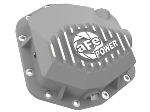 Street Series Rear Differential Cover Raw w/ Machined Fins Jeep Wrangler (Jl) 18-23 (Dana M200) aFe Power