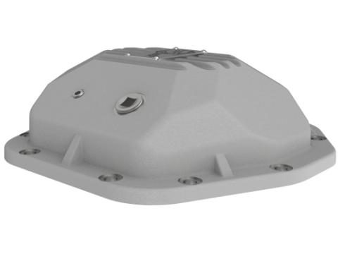 Street Series Dana 44 Rear Differential Cover Raw w/ Machined Fins Jeep Wrangler (TJ/JK) 97-18 aFe Power