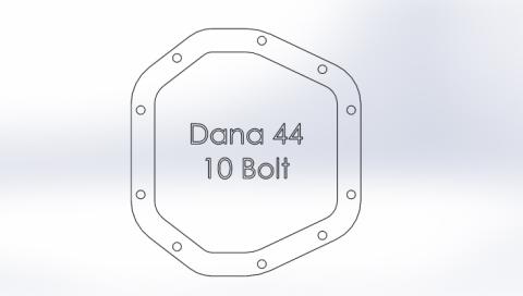 Street Series Dana 44 Rear Differential Cover Raw w/ Machined Fins Jeep Wrangler (TJ/JK) 97-18 aFe Power
