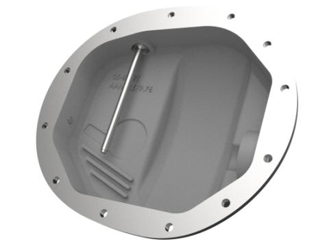 Pro Series Aam 9.5/9.76 Rear Differential Cover Black w/ Machined Fins GM Silverado/Sierra 1500 14-23 (Aam 9.5/9.76) aFe Power