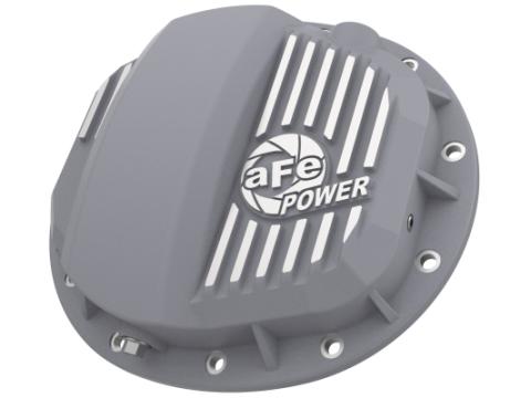 Street Series Rear Differential Cover Raw w/ Machined Fins GM Gas Trucks/SUVs 19-26 (Gmch 9.5) aFe Power