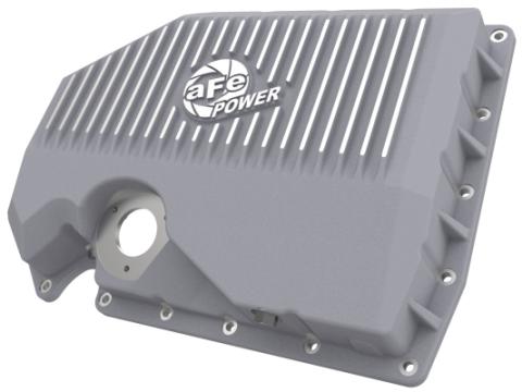 Street Series Engine Oil Pan Raw w/ Machined Fins Audi/Volkswagen 05-22 L4-1.8L (t)/2.0L (t) (w/ Oil Sensor) aFe Power