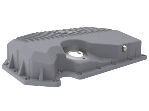 Street Series Engine Oil Pan Raw w/ Machined Fins Audi/Volkswagen 05-22 L4-1.8L (t)/2.0L (t) (w/ Oil Sensor) aFe Power