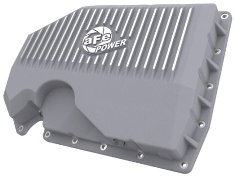 Street Series Engine Oil Pan Raw w/ Machined Fins Audi / Volkswagen 05-21 L4-1.8 (t)/2.0L (t) (w/o Oil Sensor) aFe Power