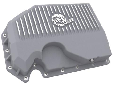Street Series Engine Oil Pan Raw w/ Machined Fins Audi / Volkswagen 05-21 L4-1.8 (t)/2.0L (t) (w/o Oil Sensor) aFe Power