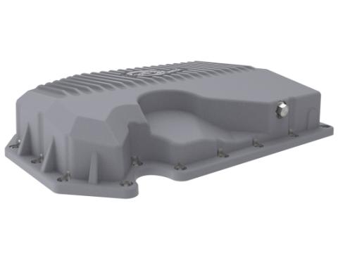 Street Series Engine Oil Pan Raw w/ Machined Fins Audi / Volkswagen 05-21 L4-1.8 (t)/2.0L (t) (w/o Oil Sensor) aFe Power