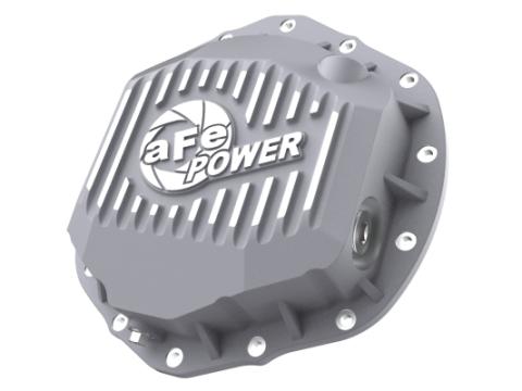 Street Series Rear Differential Cover Raw w/ Machined Fins GM Trucks 20-23 V8-6.6L (Aam 11.5/12.0-14) aFe Power