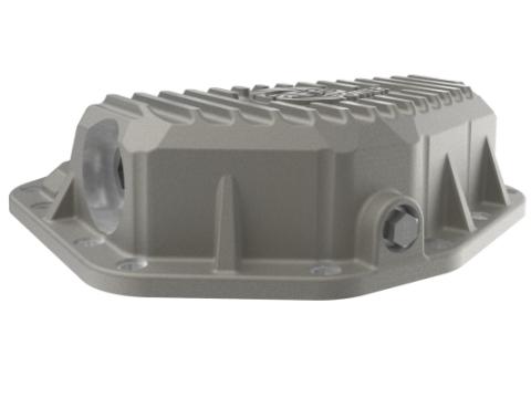 Street Series Rear Differential Cover Raw w/ Machined Fins Ford F-250/350 23-26 aFe Power