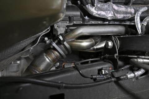 Twisted Steel 304 Stainless Steel Short Tube Header Dodge Ram 1500 (Dt) 19-24 V8-5.7L Hemi aFe Power
