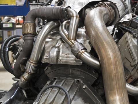 Twisted Steel 304 Stainless Steel Performance Package Ford Diesel Trucks 08-10 V8-6.4L (td) aFe Power