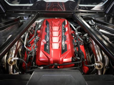Twisted Steel 1-7/8 Inch to 2-3/4 Inch 304 Stainless Headers w/ Brushed Finish Chevrolet Corvette (C8) 20-26 V8-6.2L aFe Power