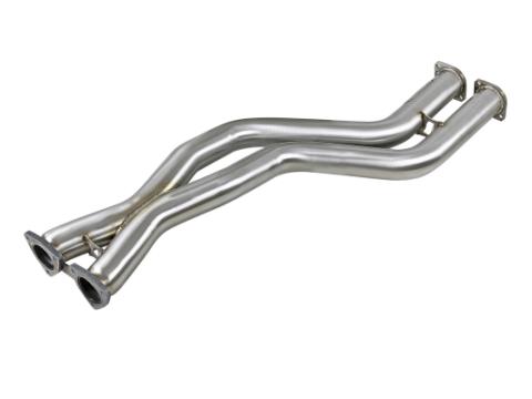 Twisted Steel 2-1/2 Inch 304 Stainless Steel X-Pipe BMW M3 (E46) 01-06 L6-3.2L S54 aFe Power