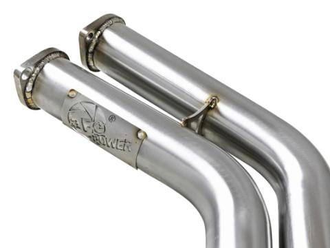 Twisted Steel 2-1/2 Inch 304 Stainless Steel X-Pipe BMW M3 (E46) 01-06 L6-3.2L S54 aFe Power