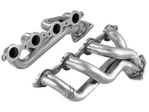Twisted Steel 409 Stainless Steel Short Tube Header GM Silverado/Sierra 1500 02-13 V8 (GMT800/900) aFe Power