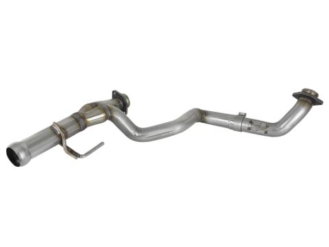 Twisted Steel 2-1/4 Inch to 2-1/2 Inch 409 Stainless Steel Street Series Y-Pipe Jeep Wrangler (Jl) 18-26/ Gladiator (Jt) 20-26 V6-3.6L aFe Power