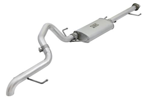 Scorpion 2-1/2 Inch Aluminized Steel Cat-Back Hi-Tuck Exhaust System Toyota Fj Cruiser 07-18 V6-4.0L aFe Power