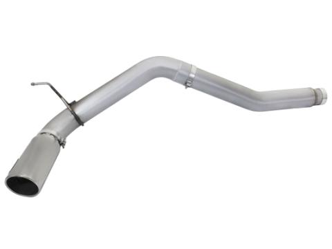 Atlas 5 Inch Aluminized Steel Dpf-Back Exhaust System w/ Polished Tip Nissan Titan Xd 16-19 V8-5.0L (td) aFe Power