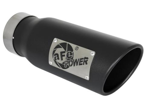 Gemini Xv 3 Inch 304 Stainless Steel Cat-Back Exhaust System w/ Cut-Out Black Ford F-150 15-20 V6-2.7L (tt)/3.5L (tt)/V8-5.0L aFe Power