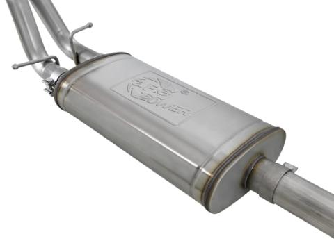 Vulcan Series 3 Inch 304 Stainless Steel Cat-Back Exhaust System Uses OE Tips GM Silverado/Sierra 1500 19-26 V8-5.3L aFe Power