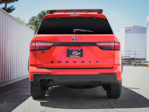 Vulcan Series 2-1/2 Inch to 3 Inch Stainless Steel Cat-Back Hi-Tuck Exhaust System Toyota Sequoia 23-26 V6-3.4L (tt) aFe Power