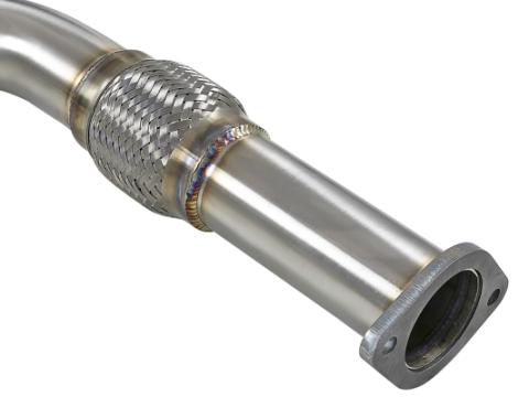 Takeda 2-1/2 Inch to 3 Inch 304 Stainless Steel Street Series Y-Pipe Infiniti Q50/Q60 16-24 V6-3.0L (tt) aFe Power