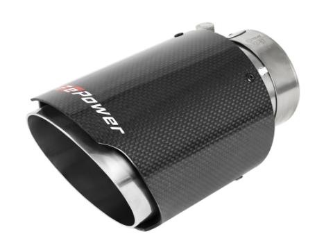 Mach Force-Xp 3 Inch to 2-1/2 Inch Stainless Steel Cat-Back Exhaust System Carbon Volkswagen Gti (Mkvii) 15-17 L4-2.0L (t) aFe Power