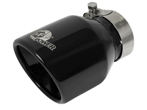 Mach Force-Xp 3 to 2-1/2 Inch Stainless Steel Axle-Back Exhaust w/Black Tip Audi allroad 13-16 L4-2.0L (t) aFe Power