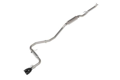 Takeda 2-1/2 Inch to 3 Inch 304 Stainless Steel Cat-Back Exhaust w/ Black Tips Honda Civic Sport Hatchback 22-26 L4-2.0L aFe Power