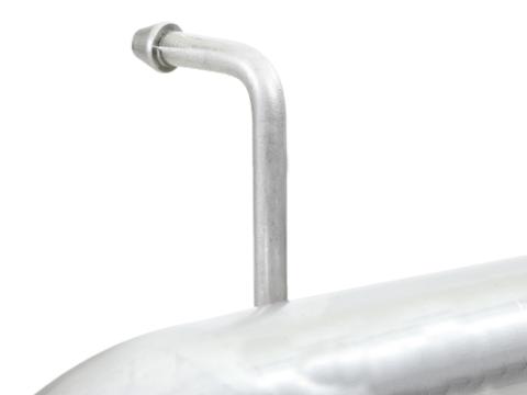 Vulcan Series 2-1/2 Inch 304 Stainless Steel Axle-Back Exhaust System Polished Jeep Wrangler (JK) 07-18 V6-3.6/3.8L aFe Power