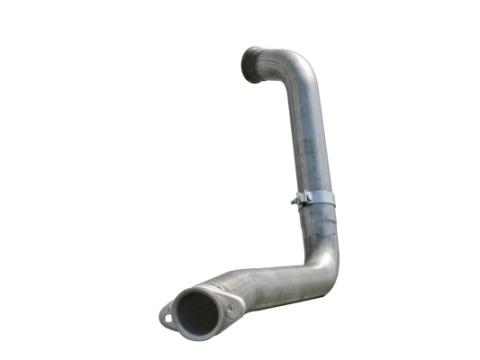 Large Bore-HD 3-1/2 Inch 409 Stainless Steel Downpipe Ford Diesel Trucks 03-07 V8-6.0L (td) aFe Power